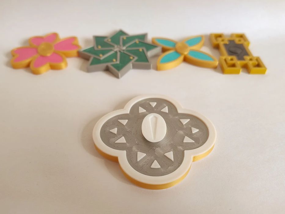 Spinner Zenitsu - Fidget Toy Inspirado em Demon Slayer