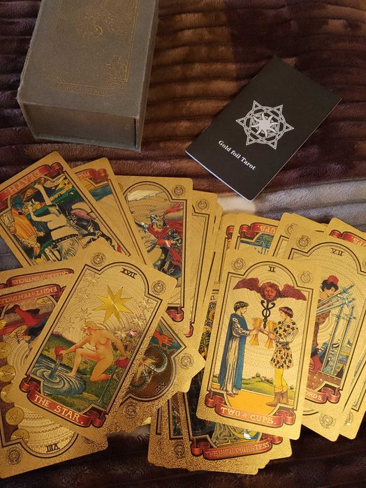 Золоте Таро Gold foil Tarot