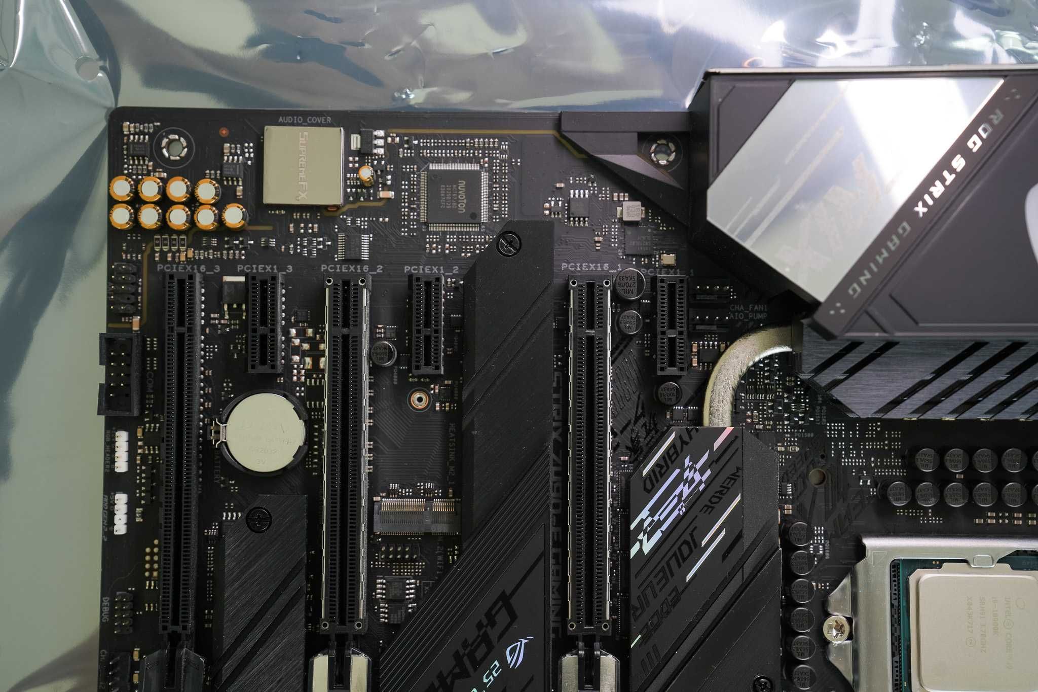 Procesor Intel i9-10900k +  ASUS ROG STRIX Z490-F GAMING (uszkodzona)