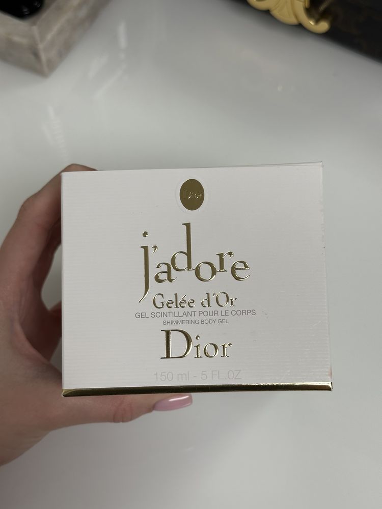 Парфюмированный крем для тела с шимером Jadore, Dior, Sultan de Saba