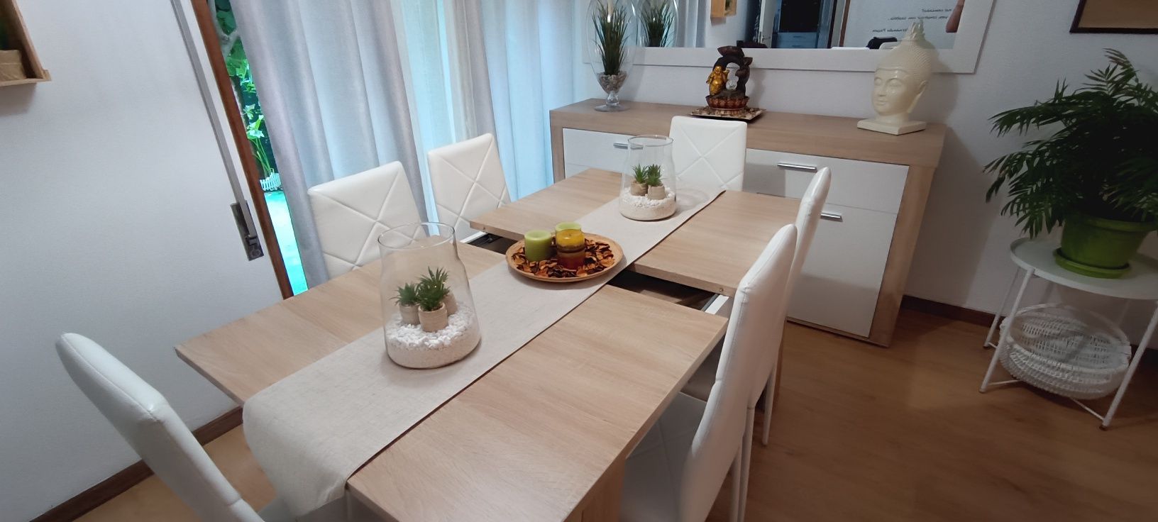Sala de estar e de jantar