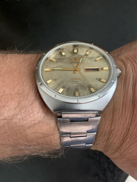 Zegarek Orient „patelnia” vintage look 42mm