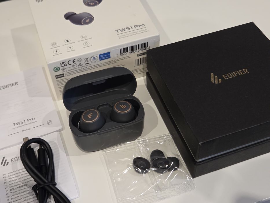 Edifier TWS1 Pro - słuchawki dokanałowe bluetooth