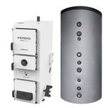 Pakiet - kocioł zgazowujący drewno Pereko Retro 14 kW + bufor HS 800