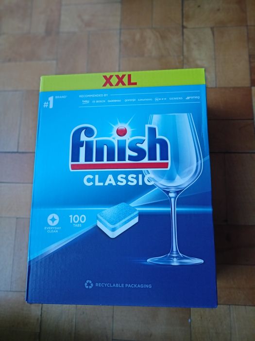 Tabletki do zmywarki finish XXL classic 100 szt