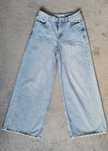 jeansy wide leg sinsay, rozmiar 152