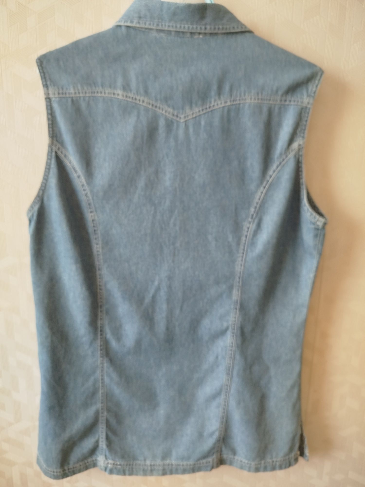 Kamizelka damska dżinsowa L/ XL