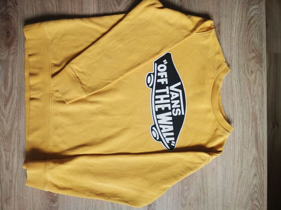 Vans Bluza dla chłopca żółta Small