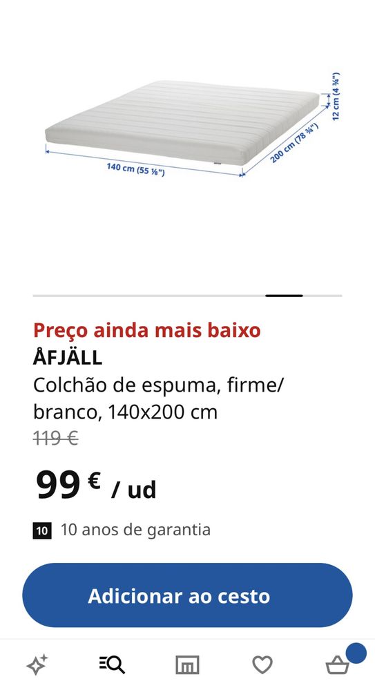 Cama pinho NEIDEN 140x200