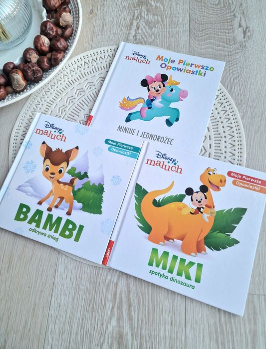 Cudna seria Disney Maluch 2+ Ameet Moje pierwsze opowiastki Bambi Miki