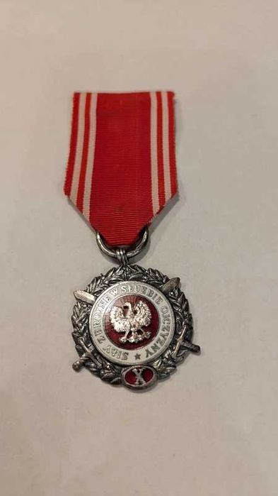 Medal odznaczenie srebrny Siły Zbrojne w Służbie Ojczyzny