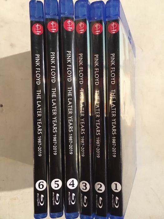 Pink Floyd - The Later Years 1987-2019/2019/БП/6 x Blu-Ray