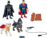 Набір фігурок Fisher-Price DC League Бетмен,Крипто пес,Ейс та супермен
