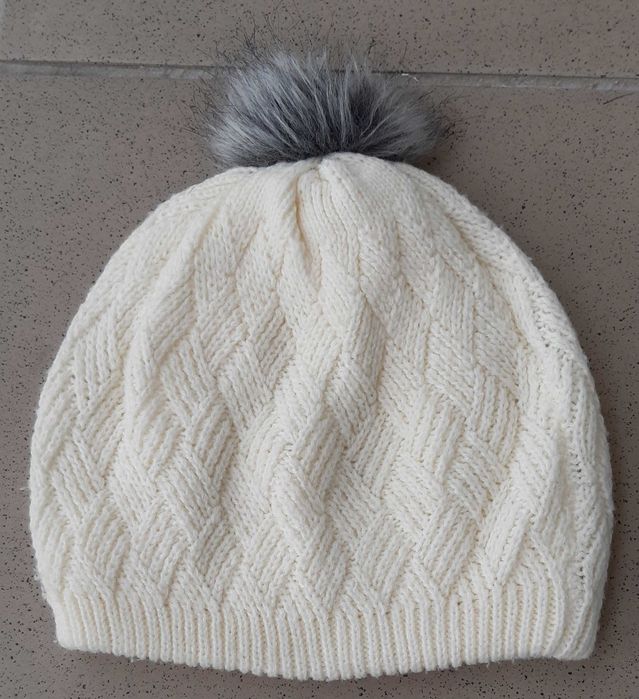 Czapka plus komin zestaw zimowy