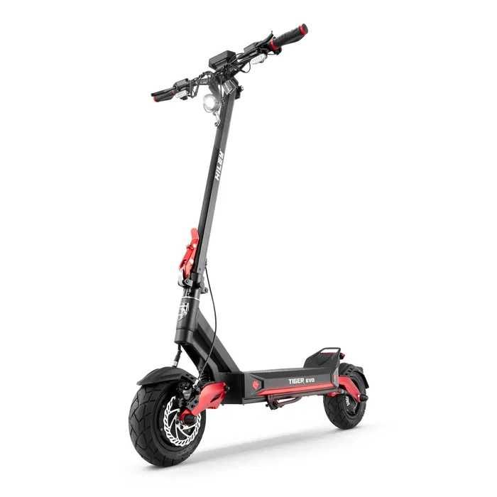Wodoodporna hulajnoga elektryczna Hiley Tiger EVO GTR - Flame Red IPX7