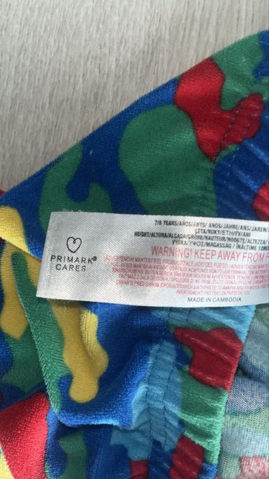 Primark Piżama dwuczęściowa 122-128cm dinozaur super stan