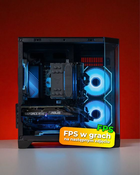 Mocny‼️RTX 3060 12Gb + Ryzen 5 | Komputer gamingowy | PC do gier