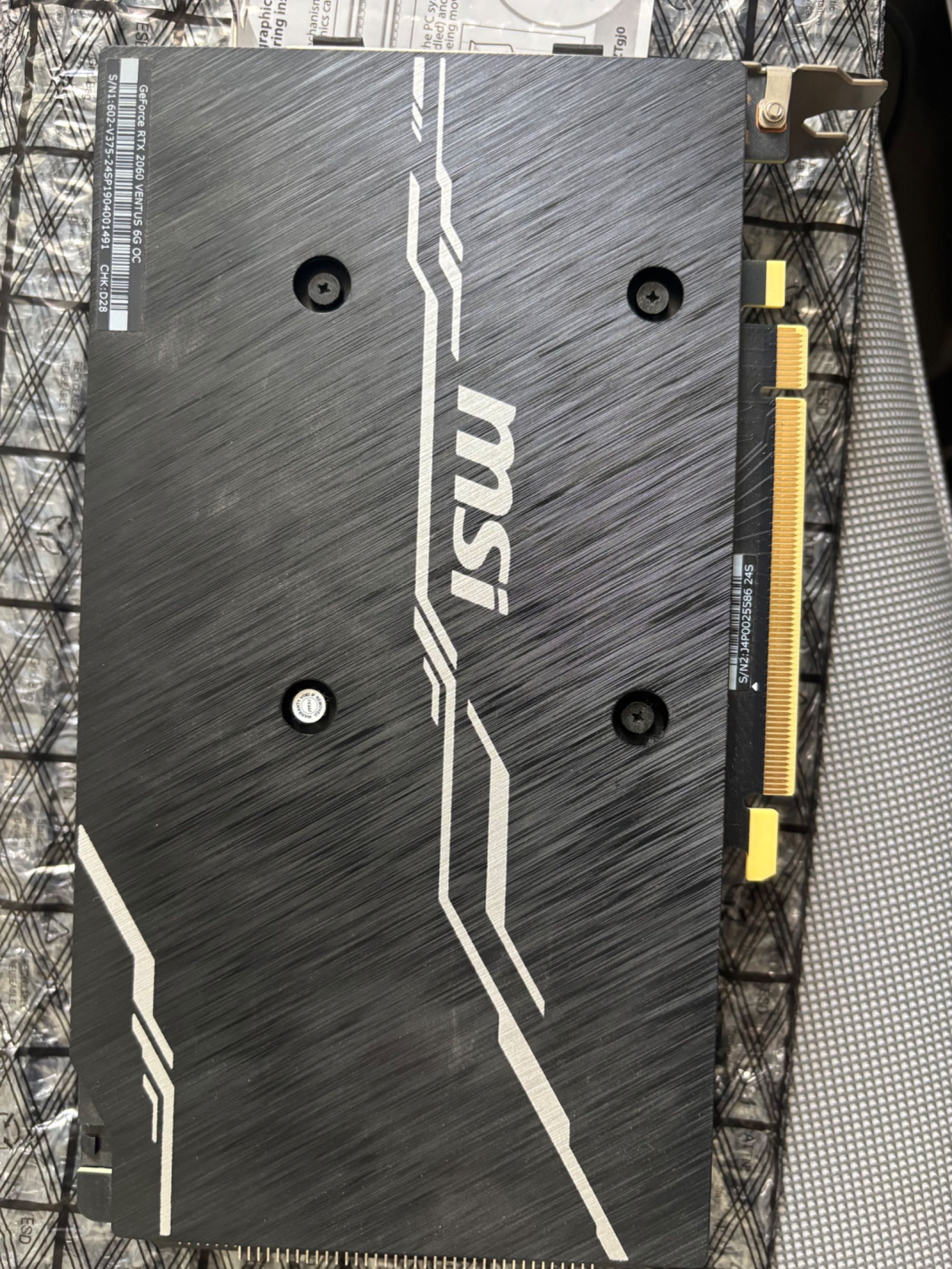 GeForce RTX 2060 VENTUS XS 6G OC