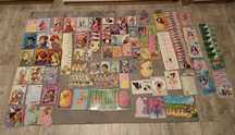 Karteczki karty kolekcjonerskie Witch,Winx,Hannah Montana,Bratz,Disney
