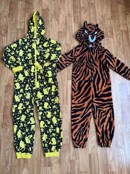 Флисовый человечек кигуруми теплый р.5/6,7/8 Marvel Pokemon John Lewis