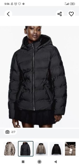 Водо та вітронепроникна куртка анорак Zara
