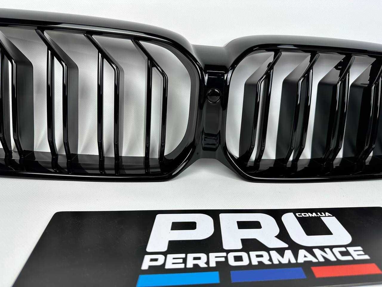 Решетка (Ноздри) BMW 5 g30 / g31 M5 LCI 2020+ ( глянець)