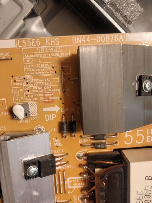 Placas mainboard e fonte de alimentação para Samsung