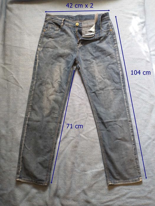 Spodnie męskie jeansowe nowe z  metką