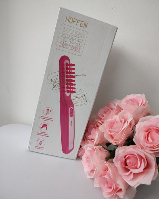 Grzebień szczotka elektryczna rozczesywania włosów