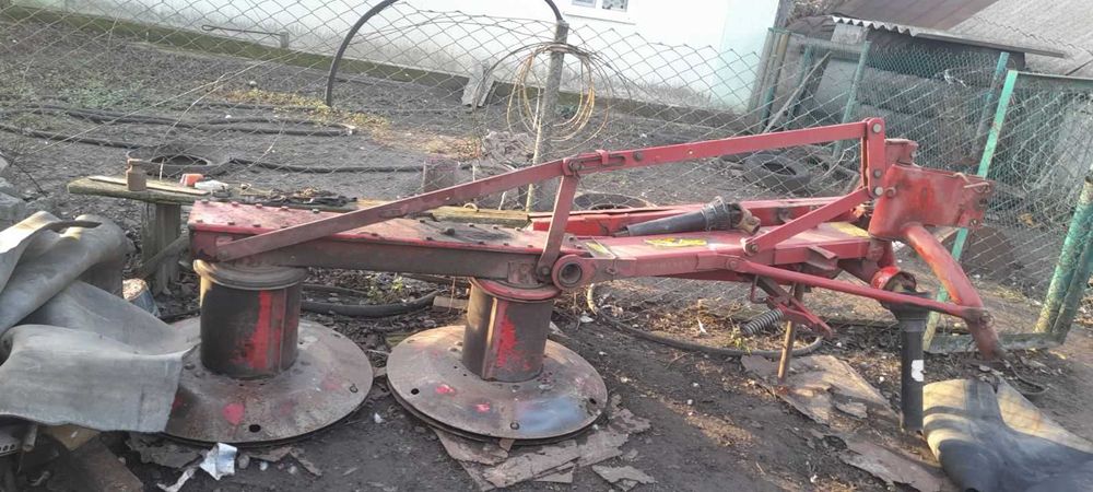 Продам дискову борону, косарку та РУН