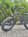 Bicicleta elétrica Lankeleisi MG 740 Plus com 2 Dois Motores 2000W Pot