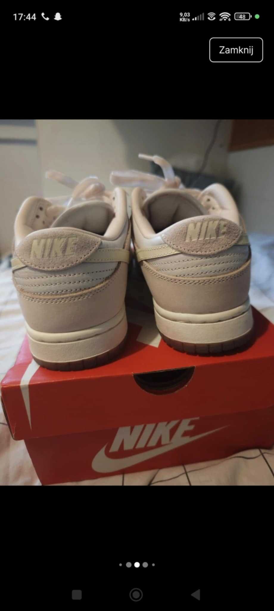 pink dunks nike rozm.39