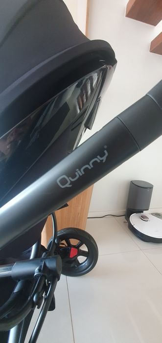 Carrinho Quinny Mood Black Devotion + babicoque BeSafe Izi Go