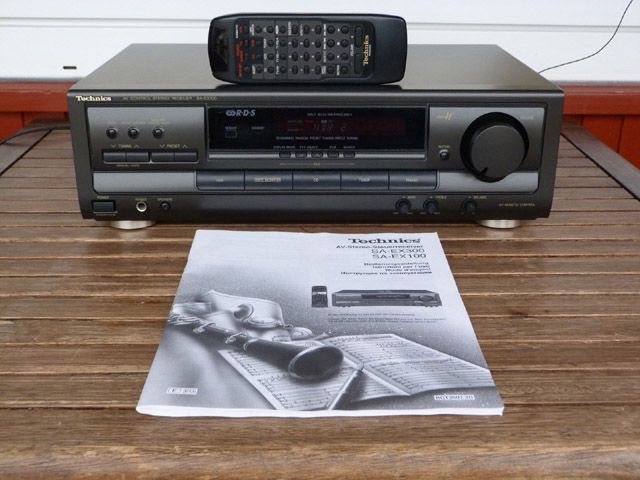 SA-EX100 / SA-EX120 / SA-GX180 Technics Stereo Receiver Amplituner