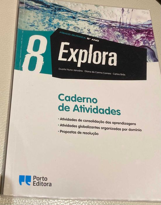 Cadernos Atividades 8 º Ano - NOVOS e PLASTIFICADOS