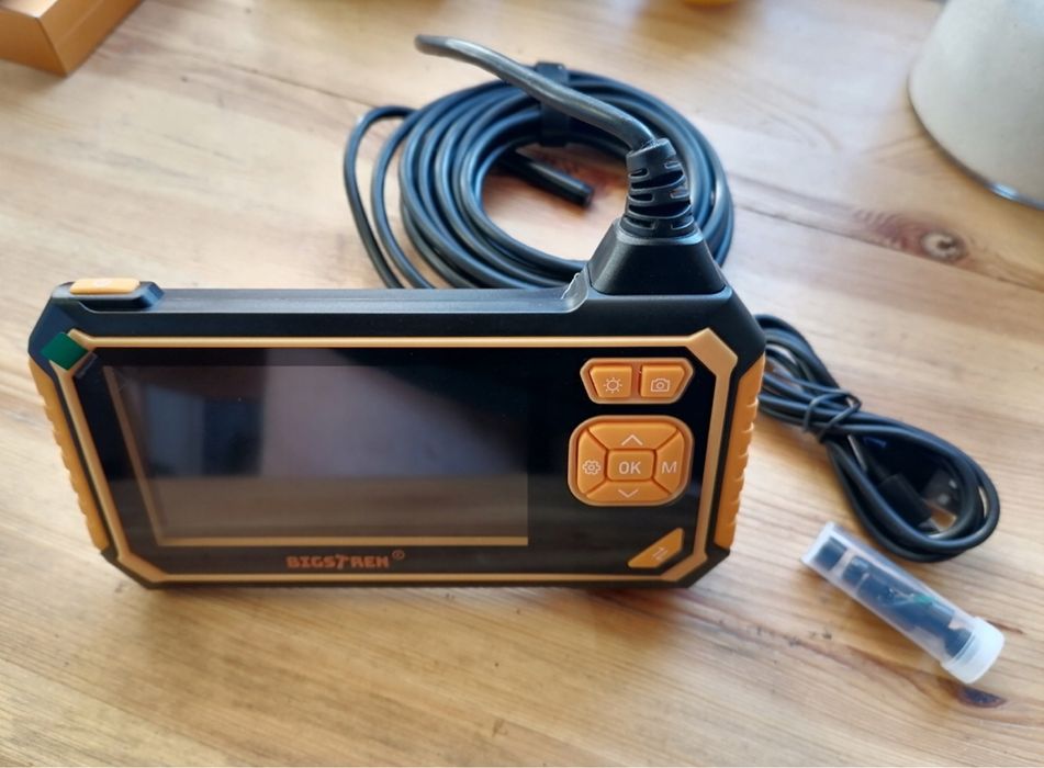 Kamera Inspekcyjna Endoskop 5m Full HD Wyświetlacz LCD