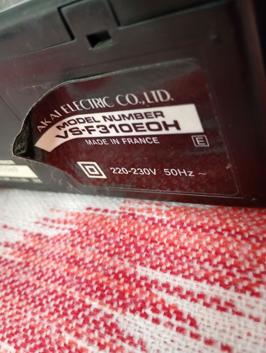 Video cassetete recorder Akai HQ DX3 HEAD