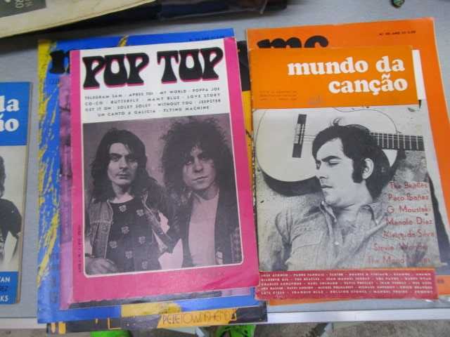 Revistas mundo da canção  antigas  música pop top