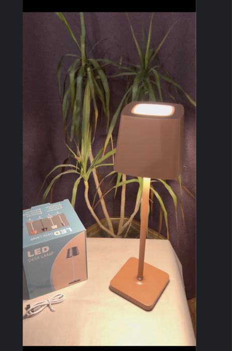 Настольная лампа Светильник акуммуляторний Настільна лампа світильник