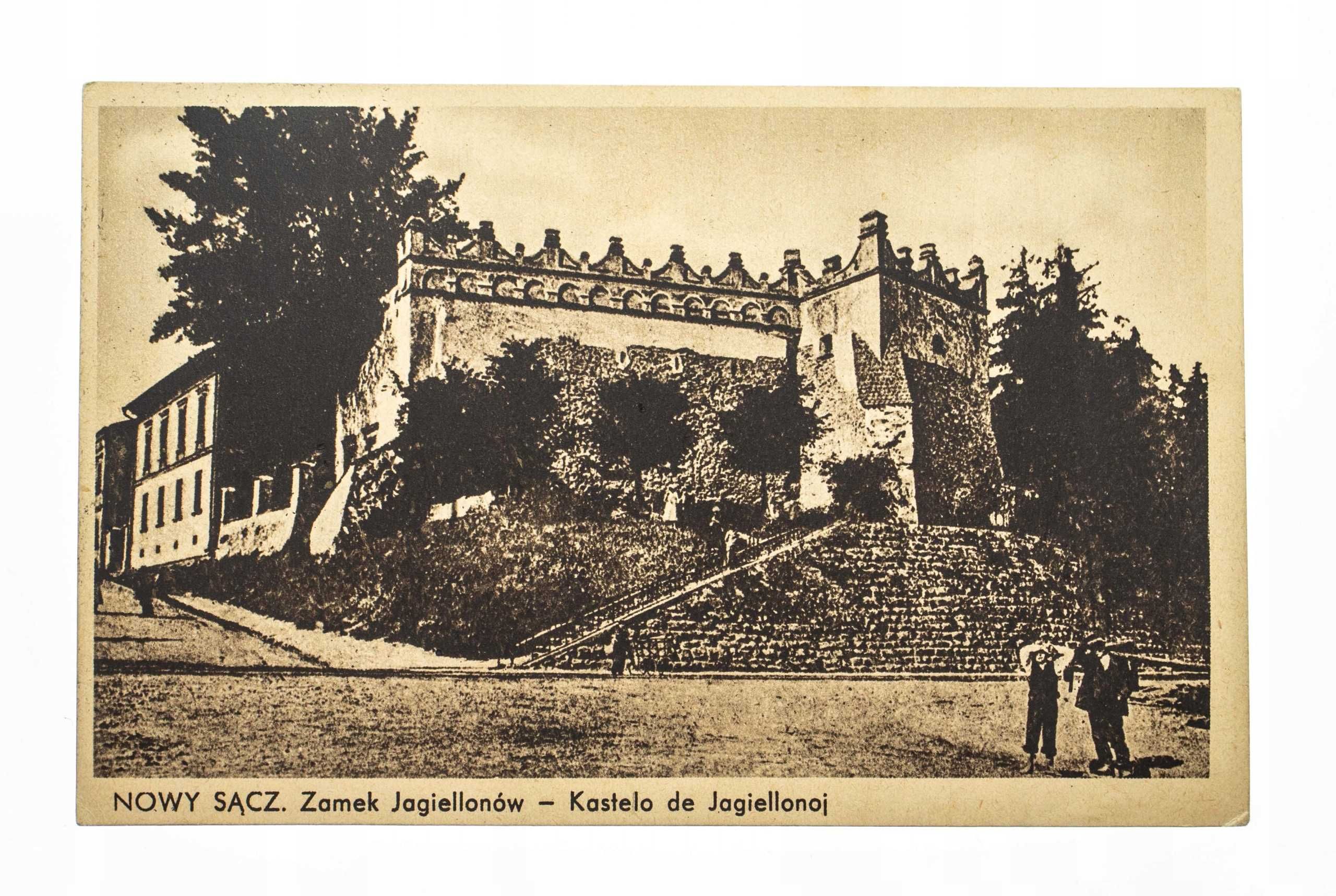 Pocztówka Nowy Sącz Zamek Jagiellonów