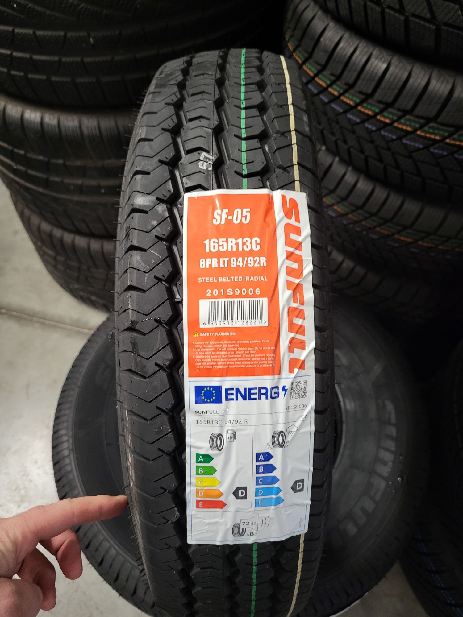 Opony 165/80R13C  165R13C Sunfull SF-05 8P.R. Laweta Camper Przyczepka