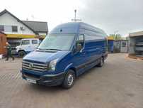 VW Crafter 2,0TDI 170km MAXI długi 4,8 metra MAXI wysoki 2,1m Stan BDB