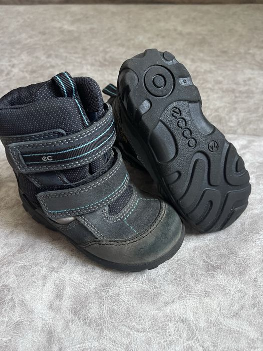 Мембранні ботинки зима Ecco 24 розмір