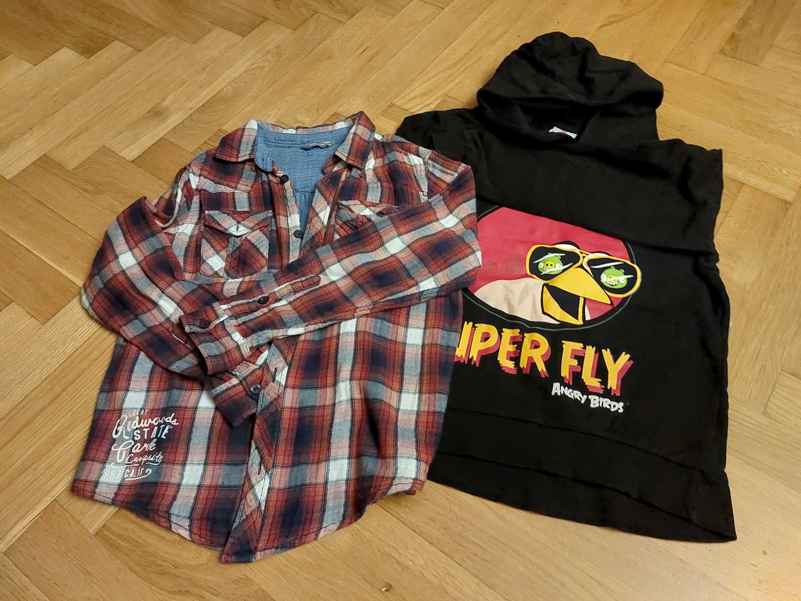 bluzy dla chłopca 135cm Angry Birds