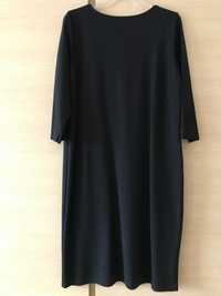 Elegancka czarna sukienka XXL nowa