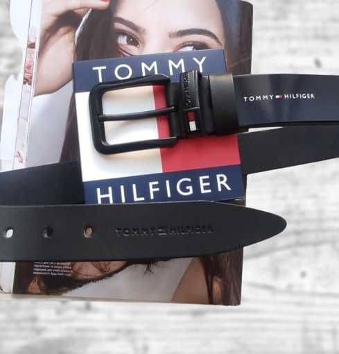 Tommy Hilfiger: Элегантные Часы и Кожаный Ремень в Подарочном Наборе