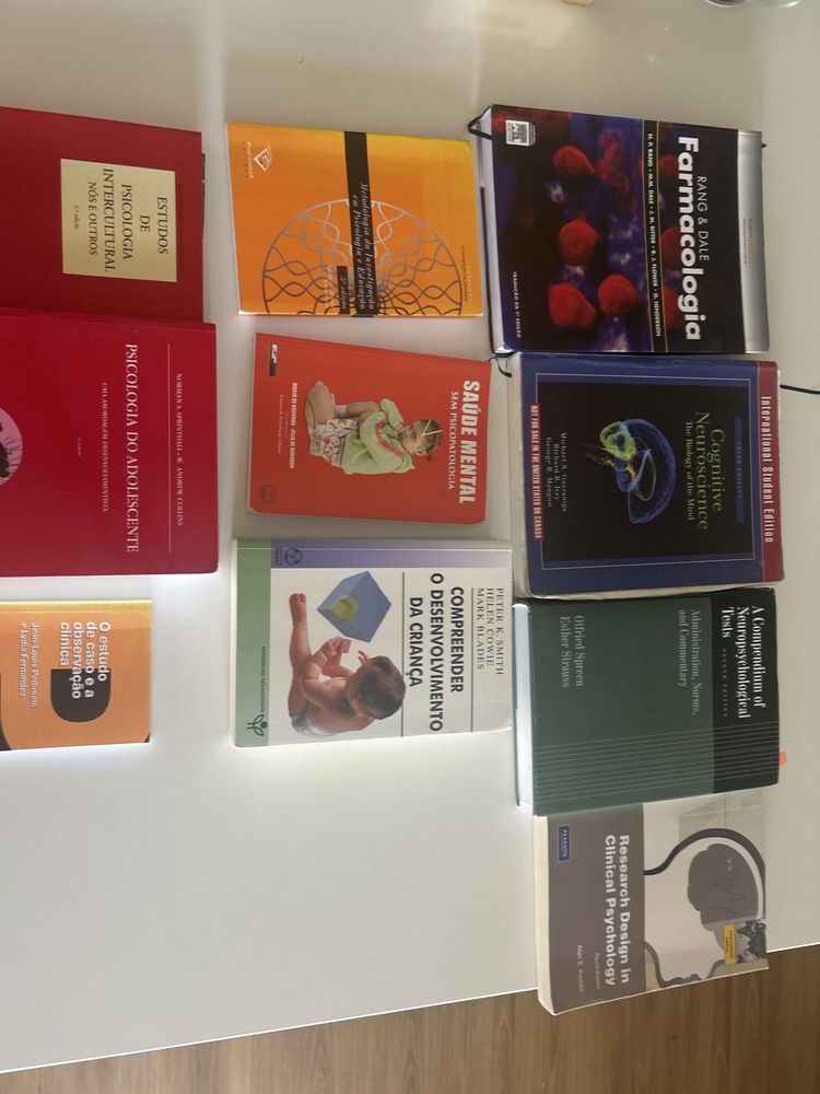 Livros psicologia variados desde 10€