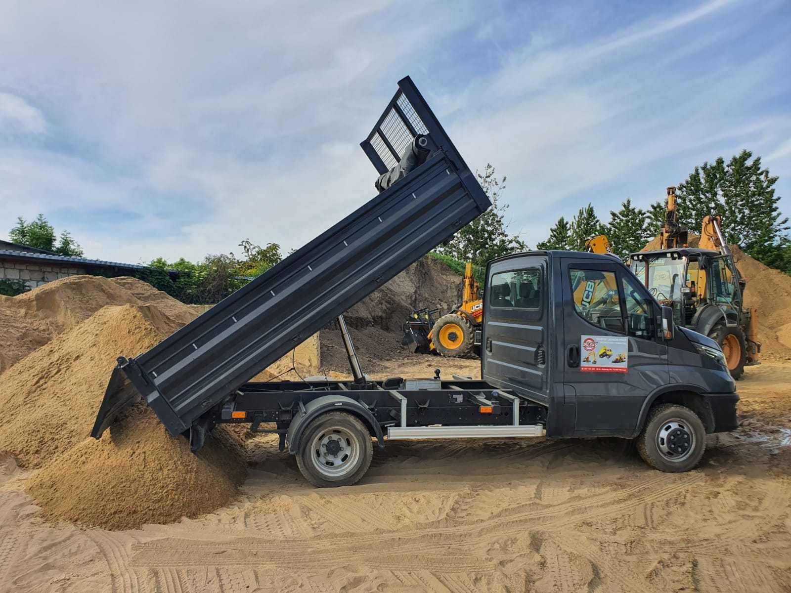 Sprzedam piasek płukany - do betonu - Transport