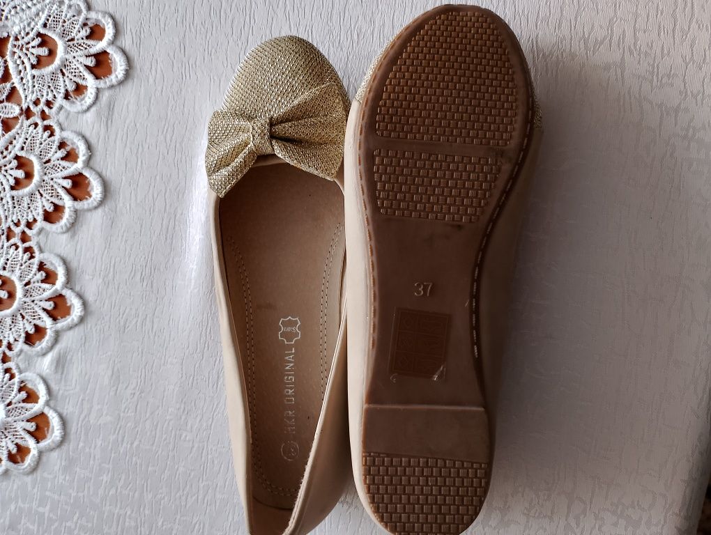 Buty damskie baleriny rozmiar 37 wkładka 23