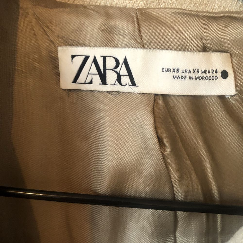 Світло-бежеве демісезонне Пальто Zara, XS, Morocco